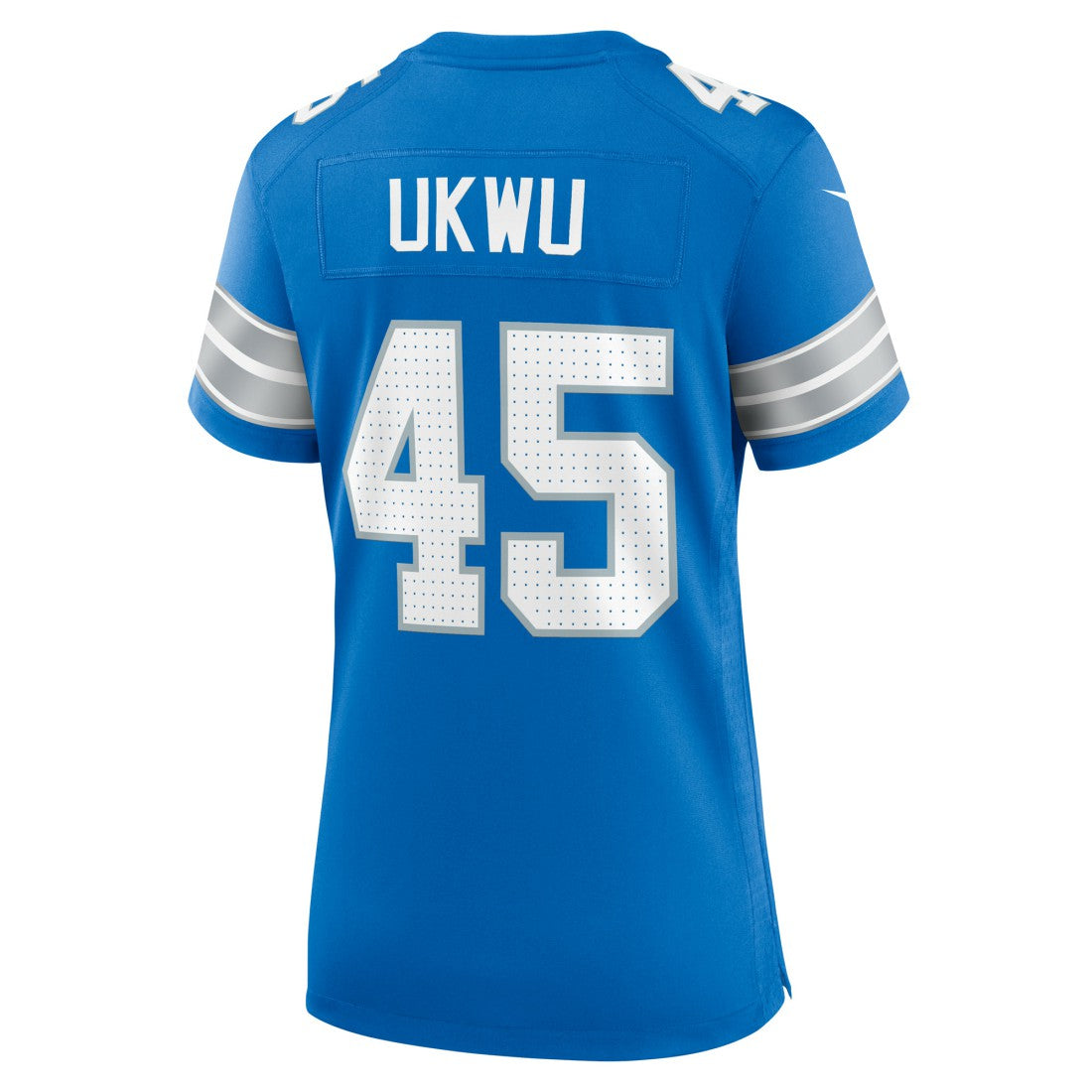 Isaac Ukwu Detroit Lions Women's Game Jersey Blue | Nike for Sale