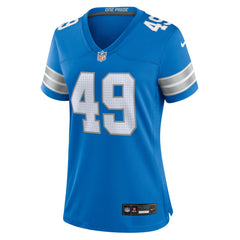 Hogan Hatten Detroit Lions Women's Game Jersey Blue | Nike for Sale