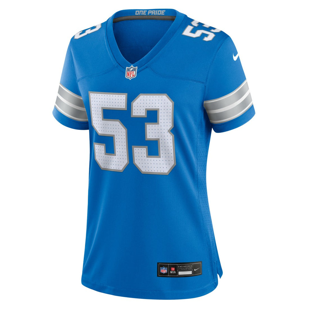 DaRon Gilbert Detroit Lions Women's Game Jersey Blue | Nike for Sale