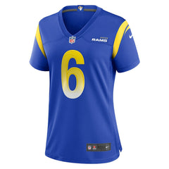 Drake Stoops Los Angeles Rams Women's Game Jersey Royal | Nike for Sale