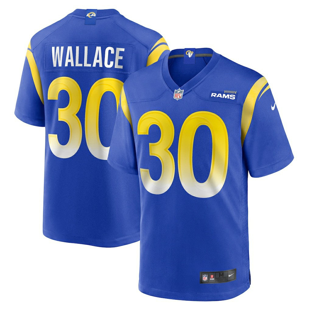 Josh Wallace Los Angeles Rams Game Jersey Royal | Nike for Sale