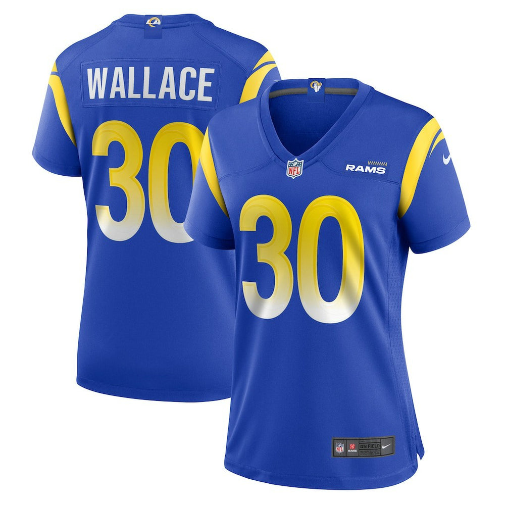Josh Wallace Los Angeles Rams Women's Game Jersey Royal | Nike for Sale