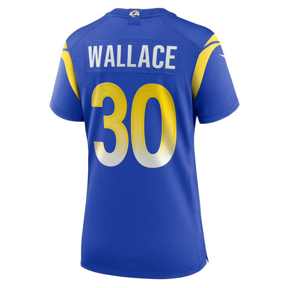 Josh Wallace Los Angeles Rams Women's Game Jersey Royal | Nike for Sale