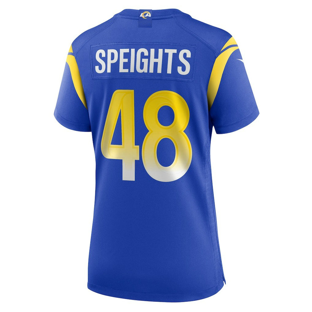 Omar Speights Los Angeles Rams Women's Game Jersey Royal | Nike for Sale