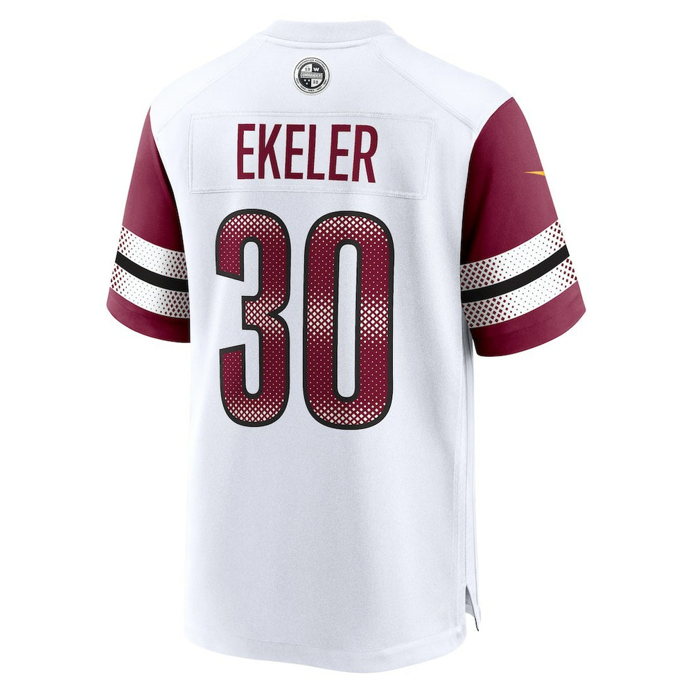 Austin Ekeler Washington Commanders Game Jersey White | Nike for Sale