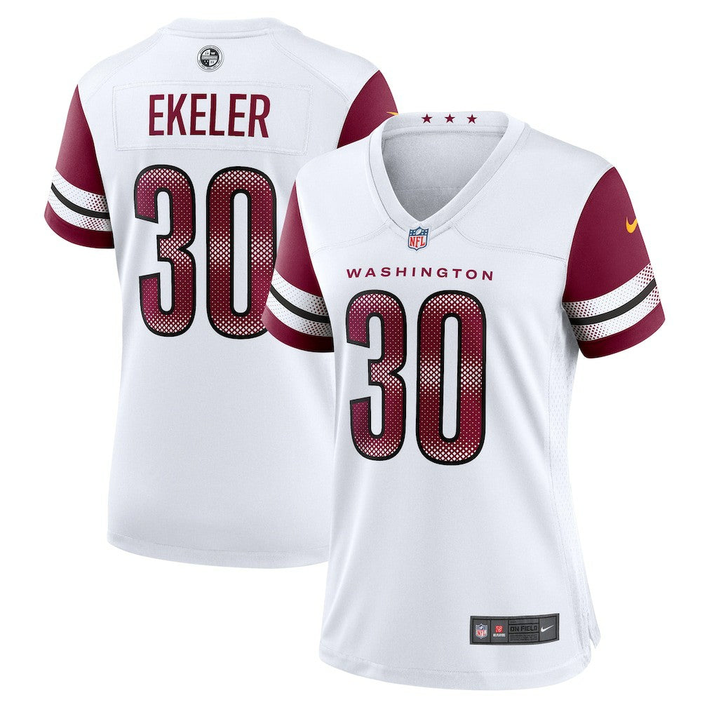 Austin Ekeler Washington Commanders Women's Game Jersey White | Nike for Sale