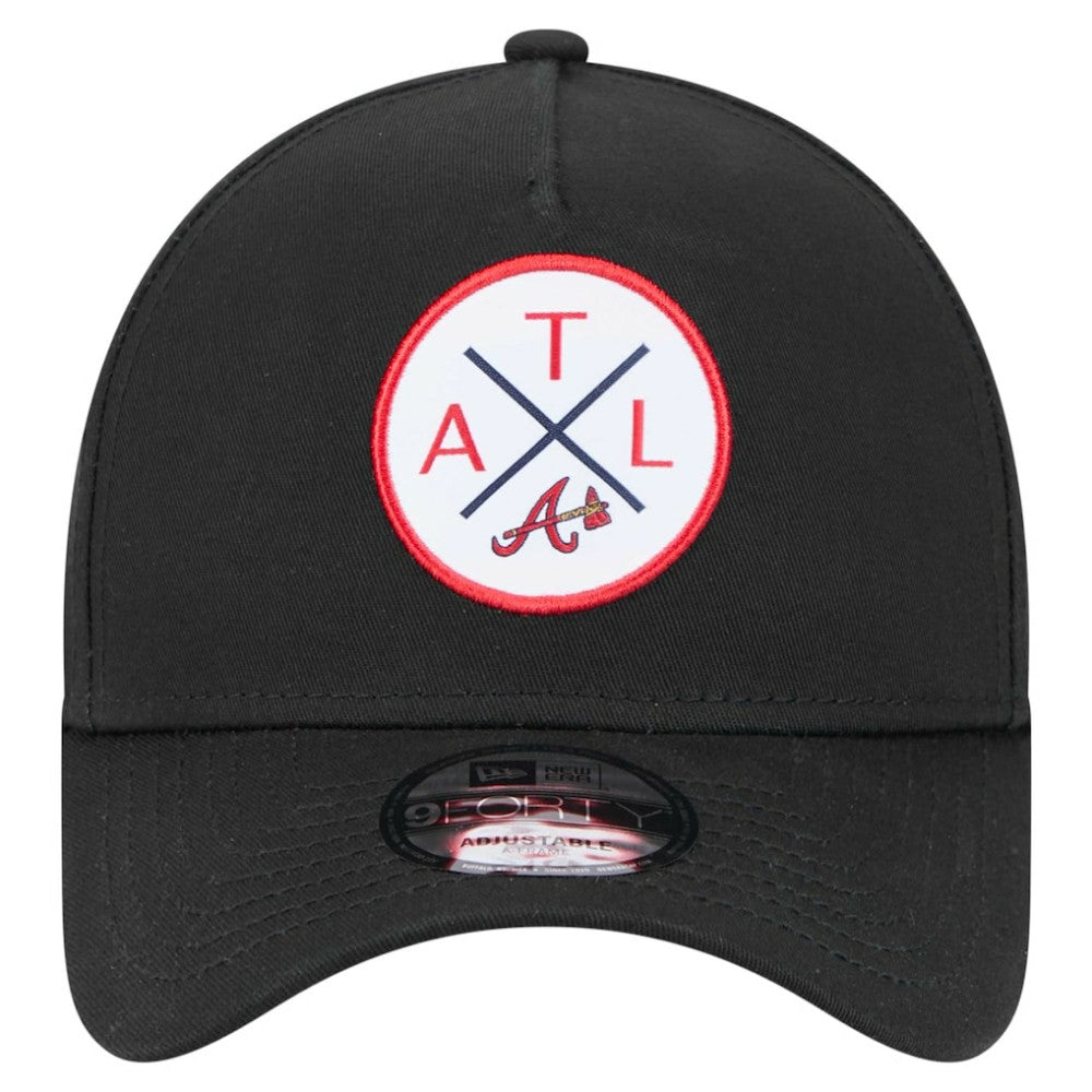 Atlanta Braves New Era 9FORTY A-Frame Adjustable Hat - MLB
