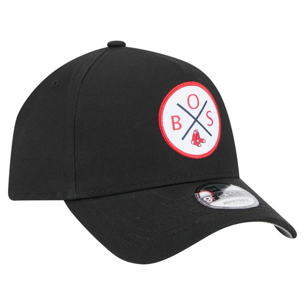 Boston Red Sox New Era 9FORTY A-Frame Adjustable Hat - MLB