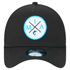 Miami Marlins New Era 9FORTY A-Frame Adjustable Hat - MLB