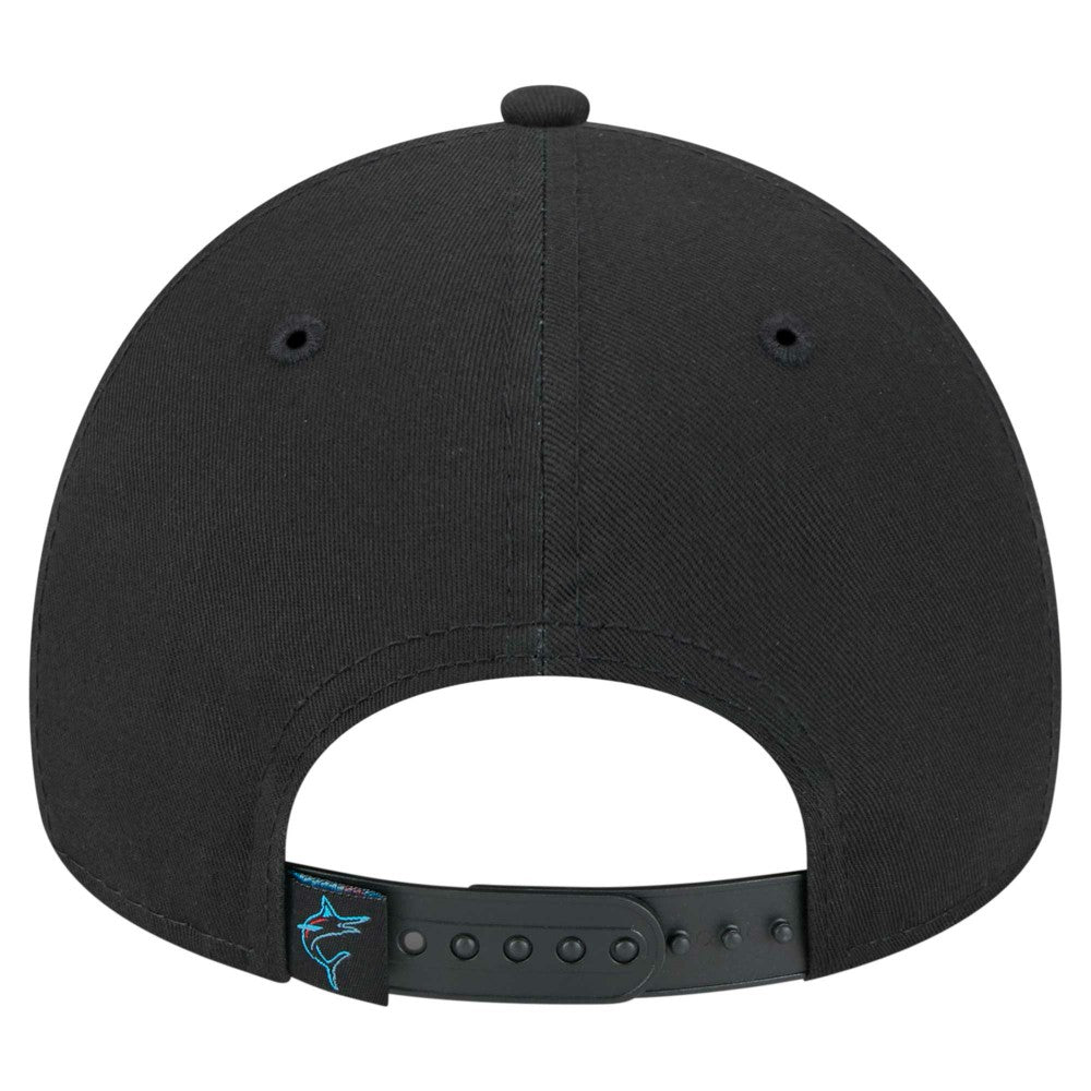 Miami Marlins New Era 9FORTY A-Frame Adjustable Hat - MLB