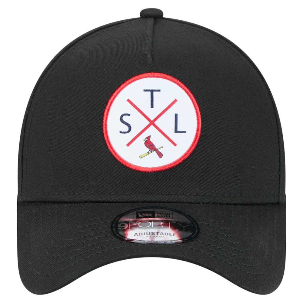 St. Louis Cardinals New Era 9FORTY A-Frame Adjustable Hat - MLB