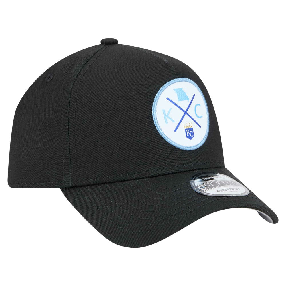 Kansas City Royals New Era 9FORTY A-Frame Adjustable Hat - MLB