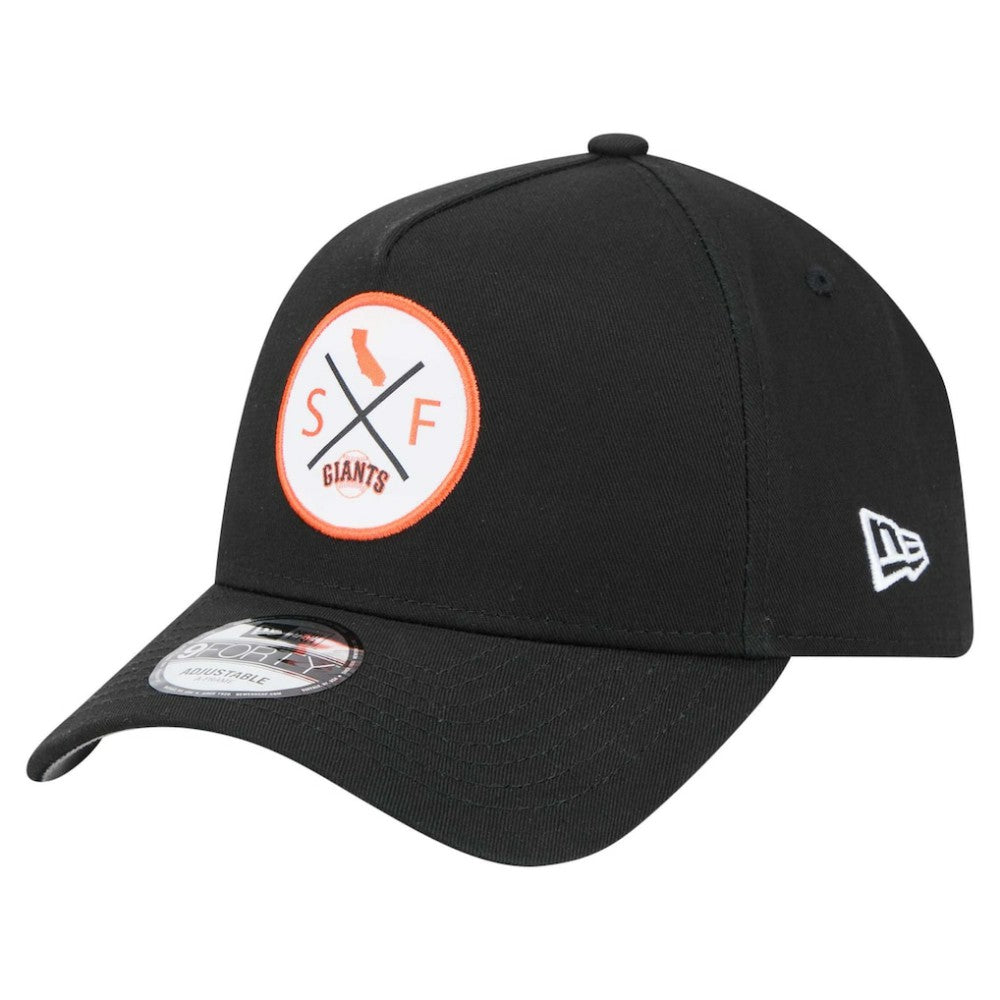 San Francisco Giants New Era 9FORTY A-Frame Adjustable Hat - MLB