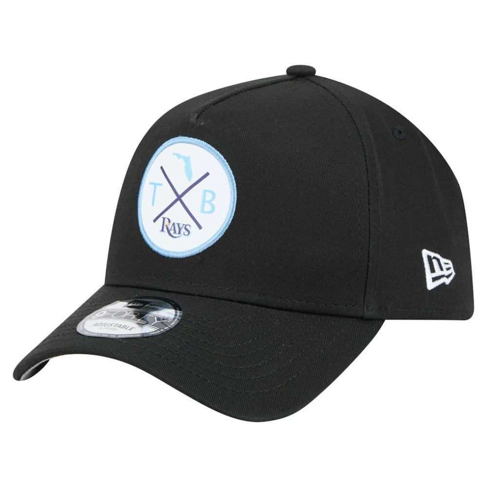 Tampa Bay Rays New Era 9FORTY A-Frame Adjustable Hat - MLB