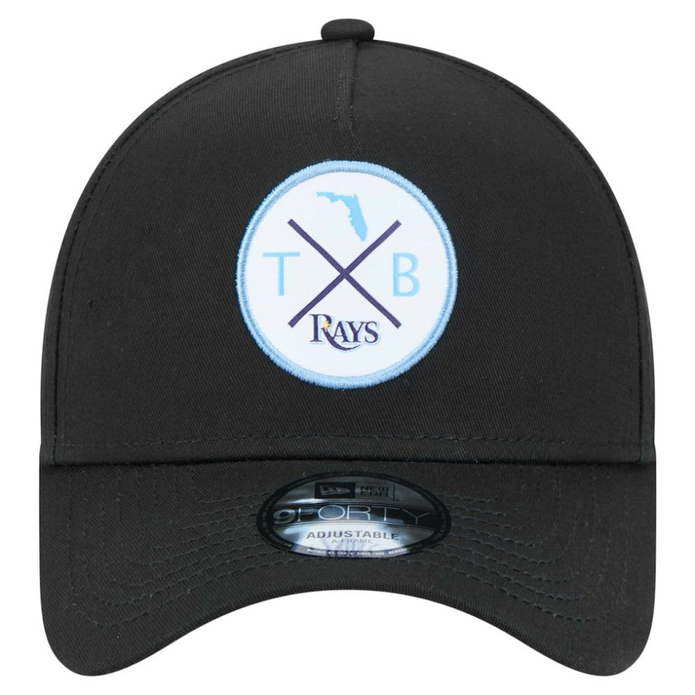 Tampa Bay Rays New Era 9FORTY A-Frame Adjustable Hat - MLB