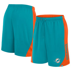 Miami Dolphins No Defense Shorts Aqua | Fanatics