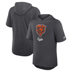 Chicago Bears Tri-Blend Performance Hoodie T-Shirt Anthracite | Nike for Sale