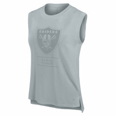 Las Vegas Raiders Women's Studio Embrace Tank Top Gray | Fanatics