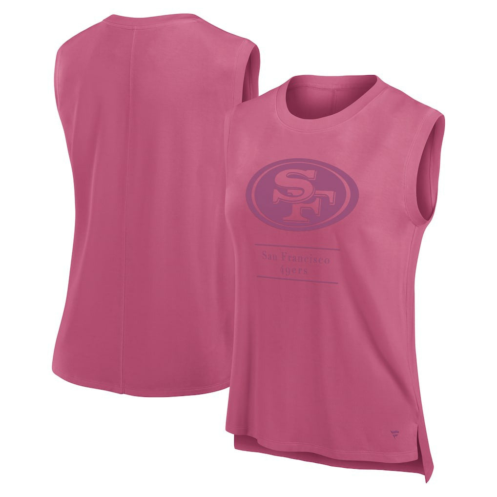 San Francisco 49ers Women's Studio Embrace Tank Top Pink | Fanatics