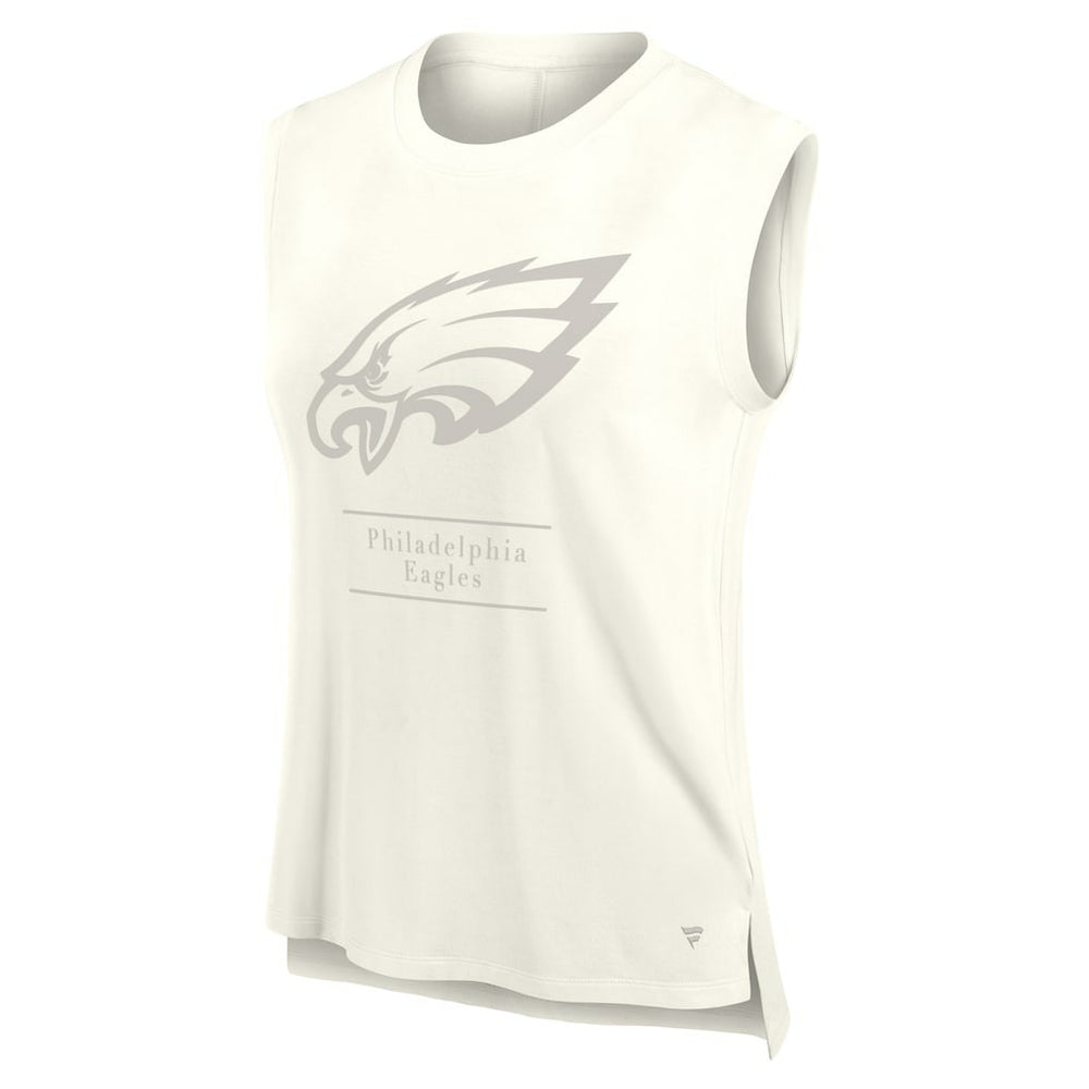 Philadelphia Eagles Women's Studio Embrace Tank Top Cream | Fanatics
