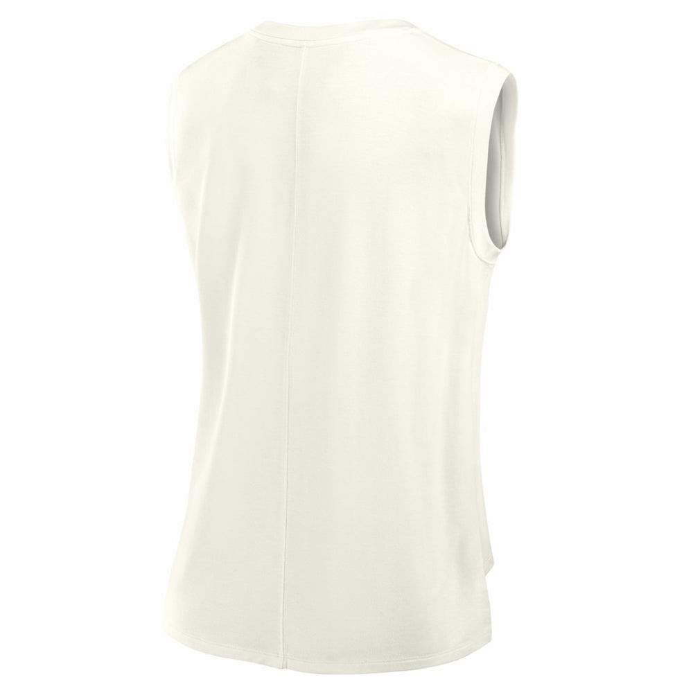 Pittsburgh Steelers Women's Studio Embrace Tank Top Cream | Fanatics