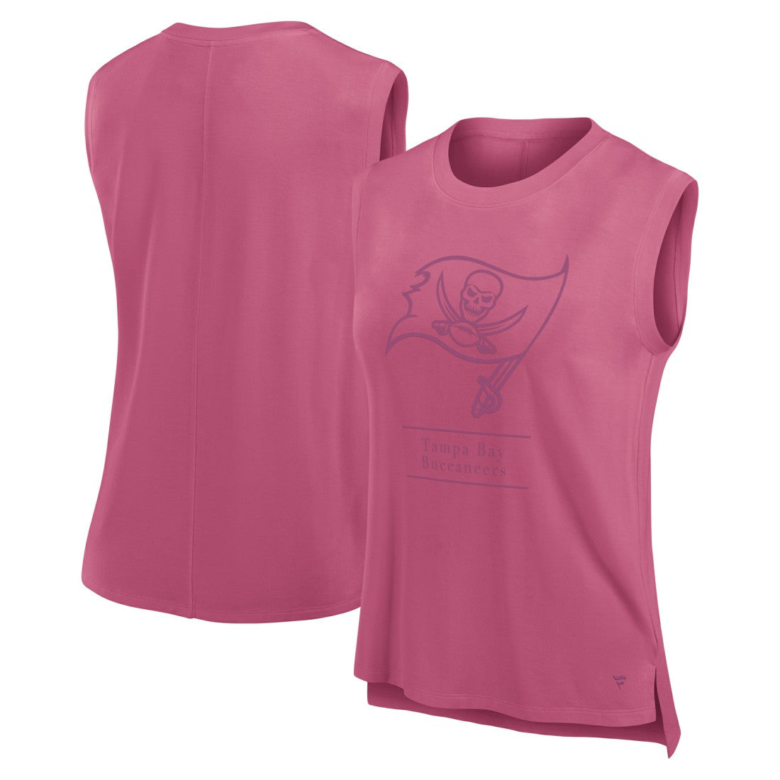 Tampa Bay Buccaneers Women's Studio Embrace Tank Top Pink | Fanatics