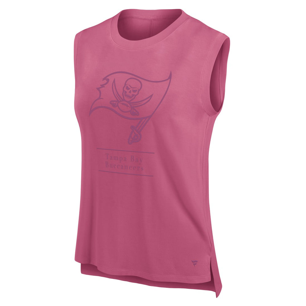 Tampa Bay Buccaneers Women's Studio Embrace Tank Top Pink | Fanatics