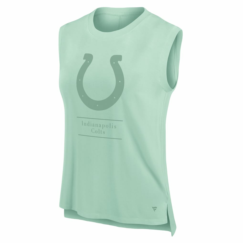 Indianapolis Colts Women's Studio Embrace Tank Top Mint | Fanatics