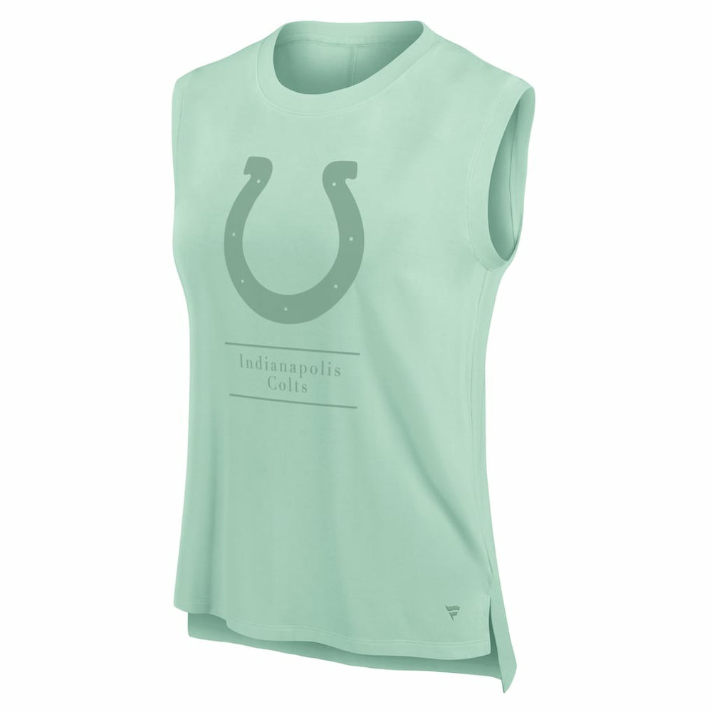 Indianapolis Colts Women's Studio Embrace Tank Top Mint | Fanatics