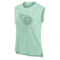 Tennessee Titans Women's Studio Embrace Tank Top Mint | Fanatics