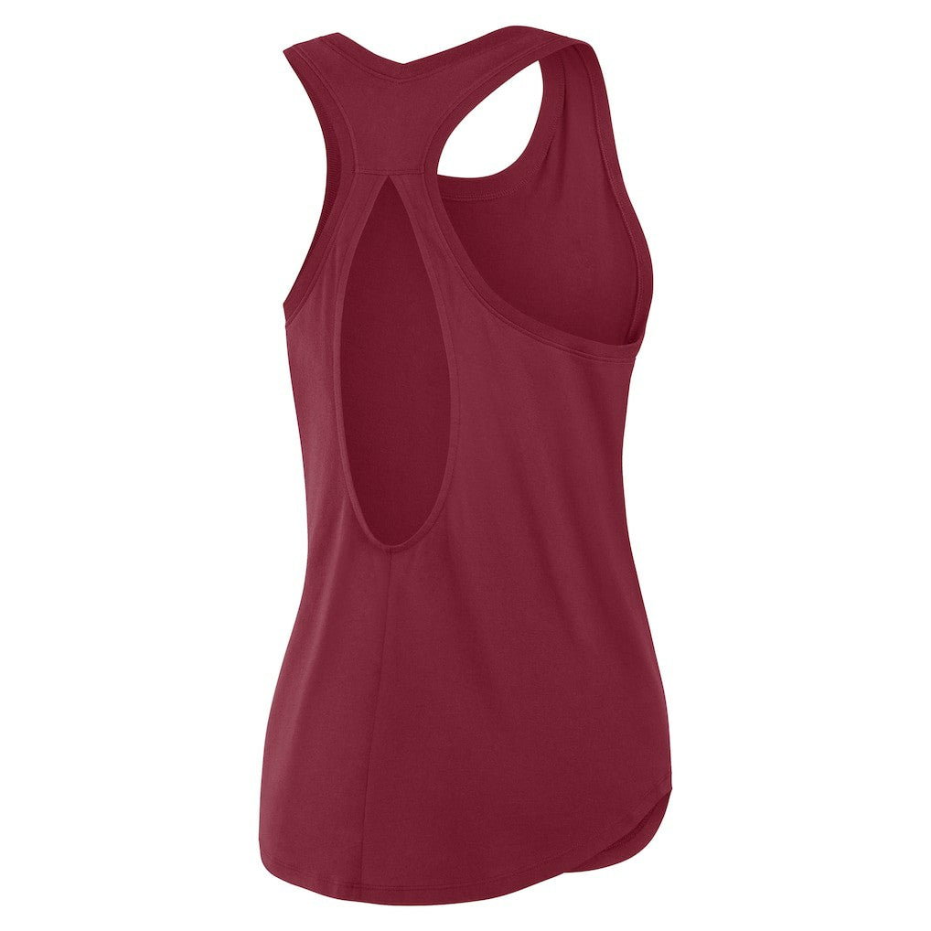 Washington Commanders Women's Iron Fan Tank Top Burgundy | Fanatics