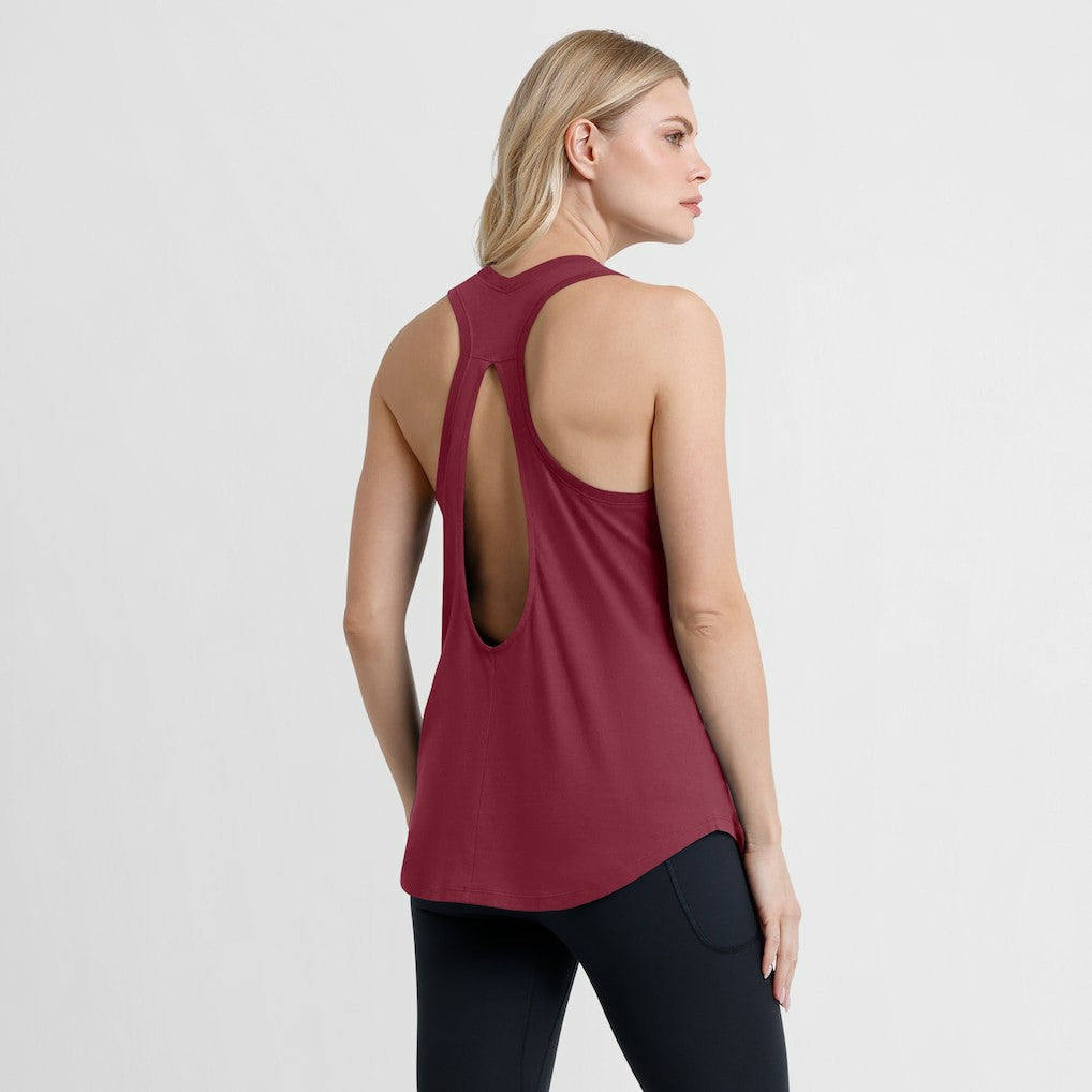 Washington Commanders Women's Iron Fan Tank Top Burgundy | Fanatics