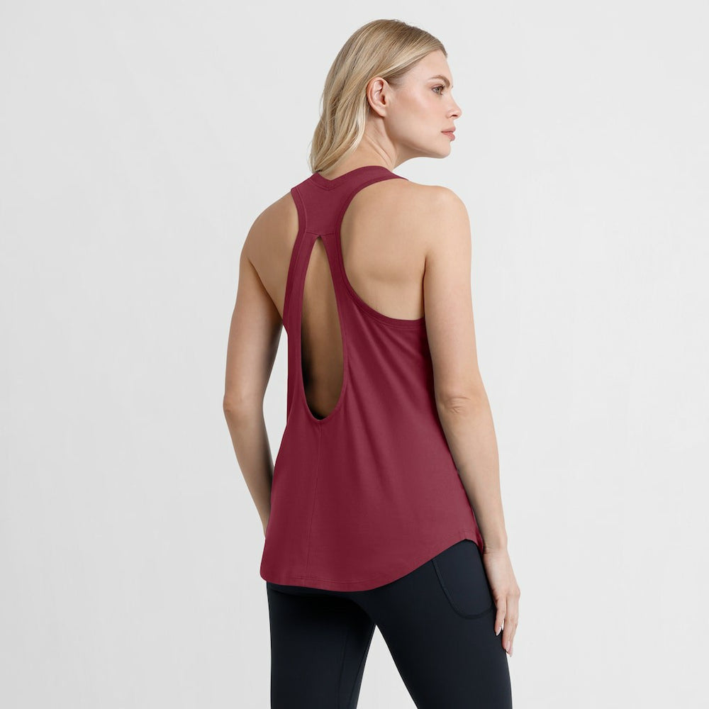 Washington Commanders Women's Iron Fan Tank Top Burgundy | Fanatics