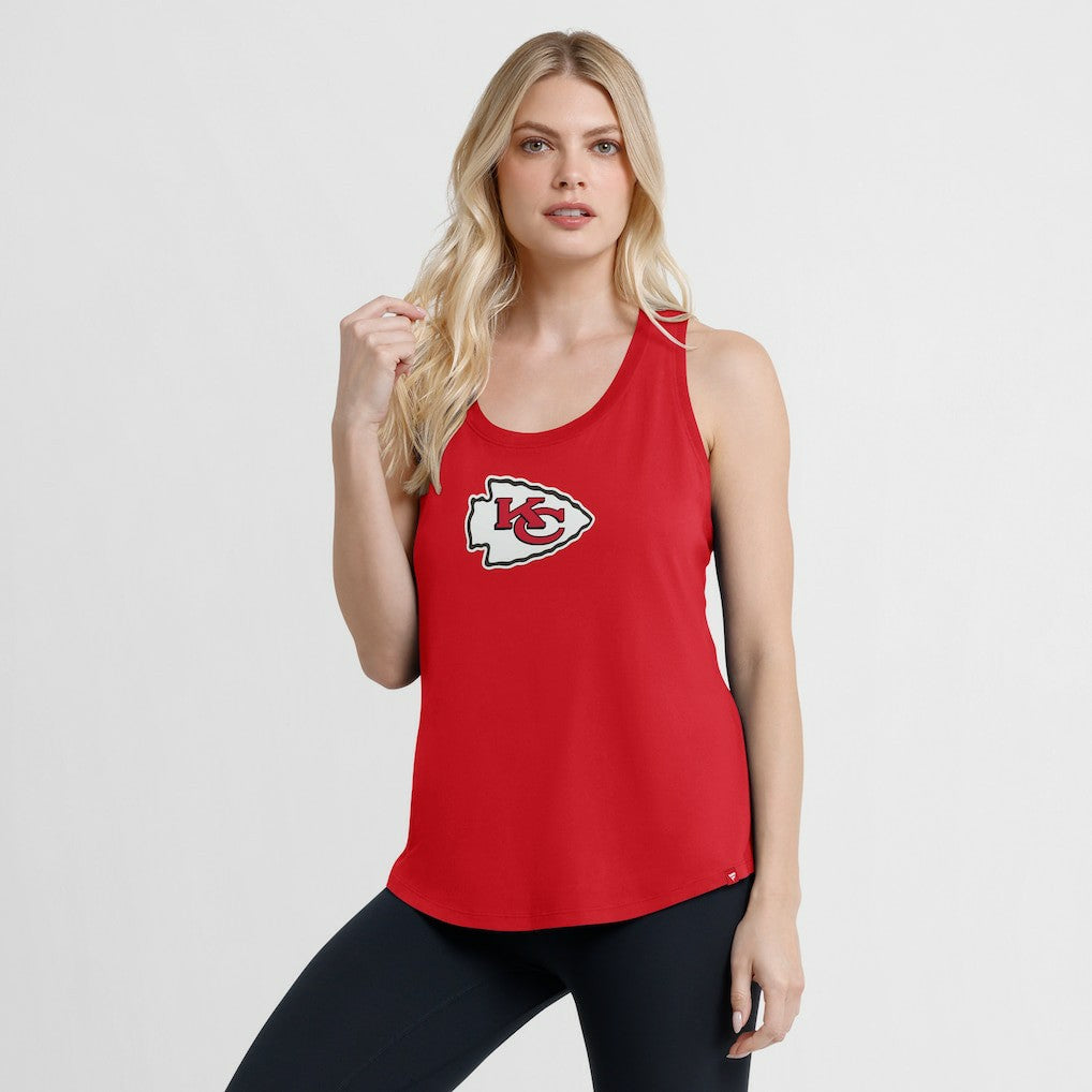 Kansas City Chiefs Women's Iron Fan Tank Top Red | Fanatics