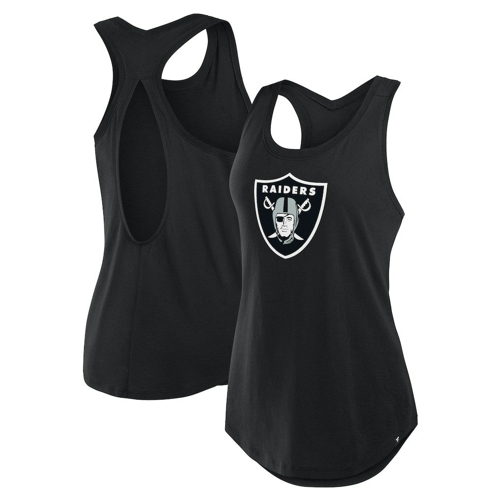 Las Vegas Raiders Women's Iron Fan Tank Top Black | Fanatics