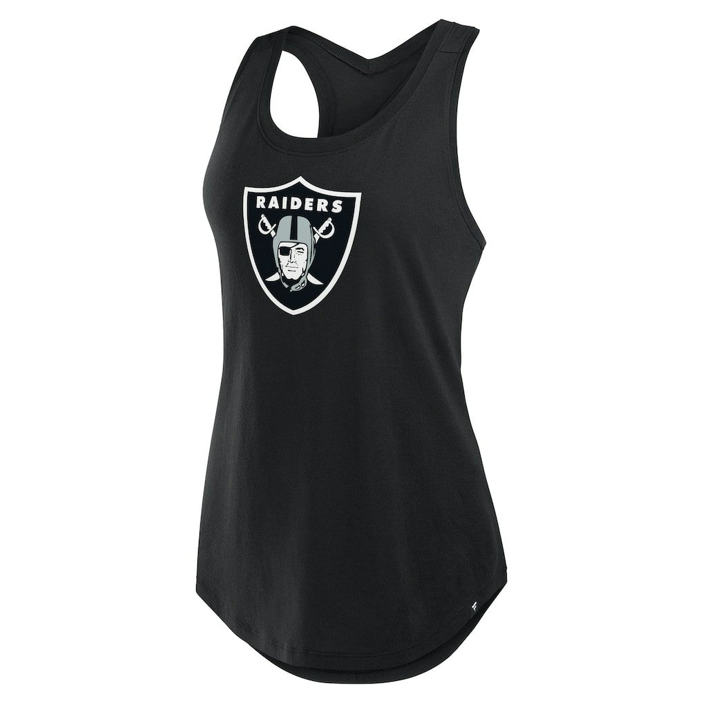 Las Vegas Raiders Women's Iron Fan Tank Top Black | Fanatics
