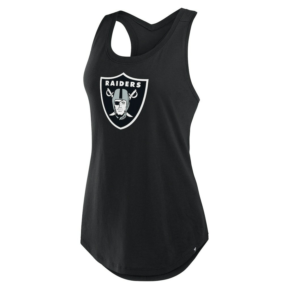 Las Vegas Raiders Women's Iron Fan Tank Top Black | Fanatics