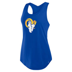 Los Angeles Rams Women's Iron Fan Tank Top Royal | Fanatics