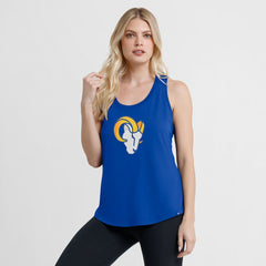Los Angeles Rams Women's Iron Fan Tank Top Royal | Fanatics