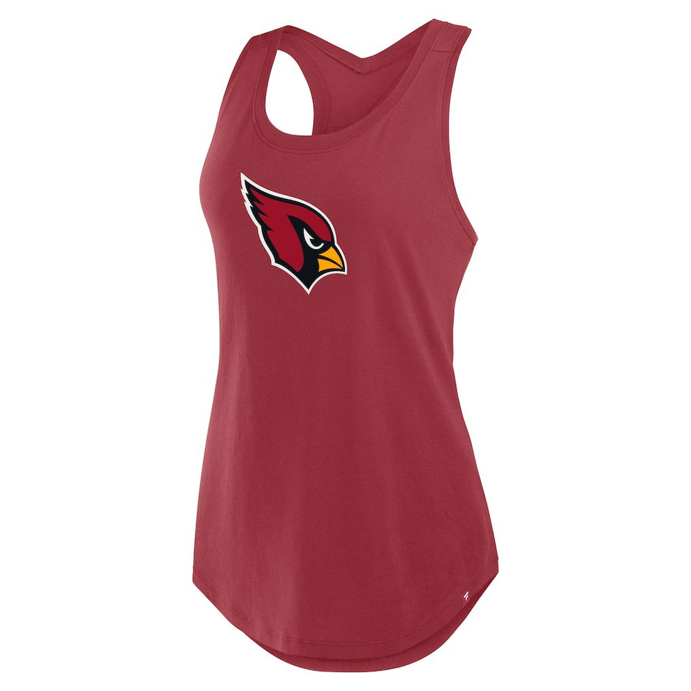 Arizona Cardinals Women's Iron Fan Tank Top Cardinal | Fanatics