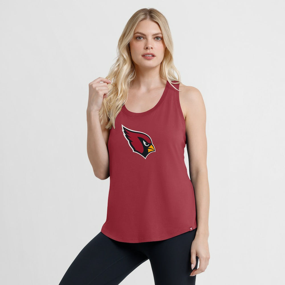 Arizona Cardinals Women's Iron Fan Tank Top Cardinal | Fanatics
