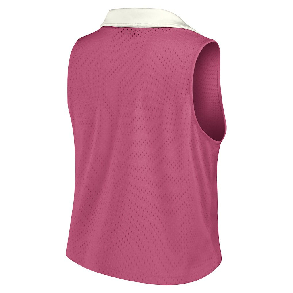 Kansas City Chiefs Women's Studio Wellness V-Neck Tank Top Pink | Fanatics
