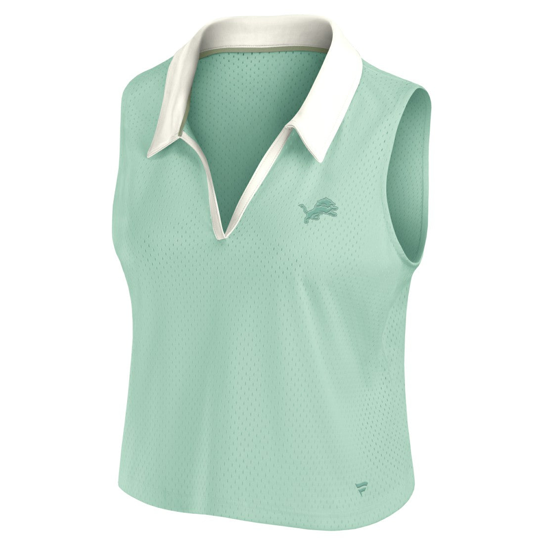 Detroit Lions Women's Studio Wellness V-Neck Tank Top Mint | Fanatics