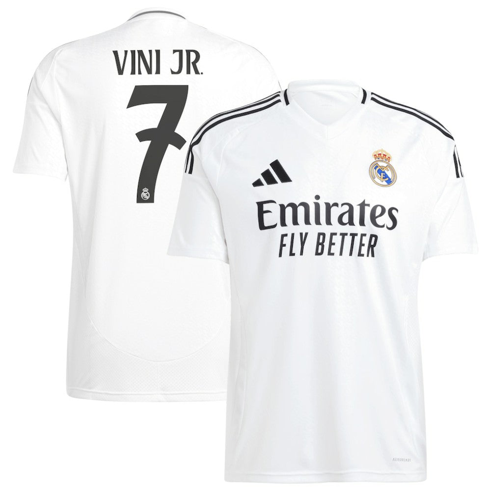 Vini Jr. Real Madrid 2024/25 Home Replica Player Jersey White | Adidas discount