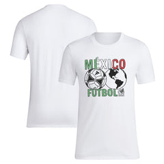 Mexico National Team Around The World T-Shirt White | Adidas online