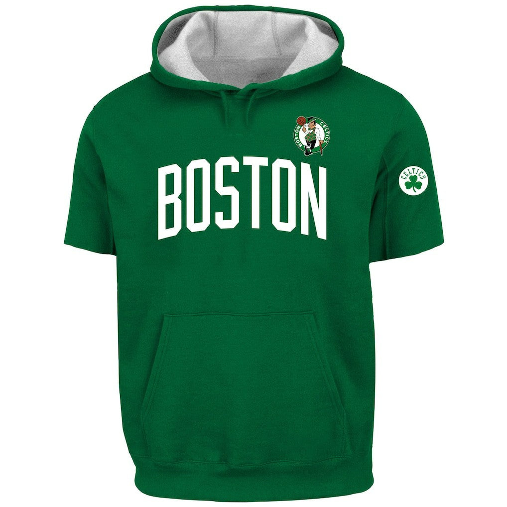 Jayson Tatum Boston Celtics Big & Tall Short Sleeve Hoodie Kelly Green - NBA