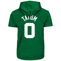 Jayson Tatum Boston Celtics Big & Tall Short Sleeve Hoodie Kelly Green - NBA