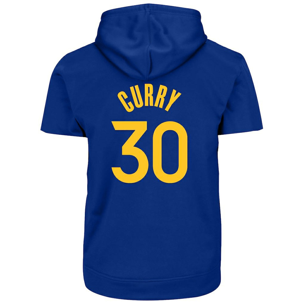 Stephen Curry Golden State Warriors Big & Tall Short Sleeve Hoodie Royal - NBA