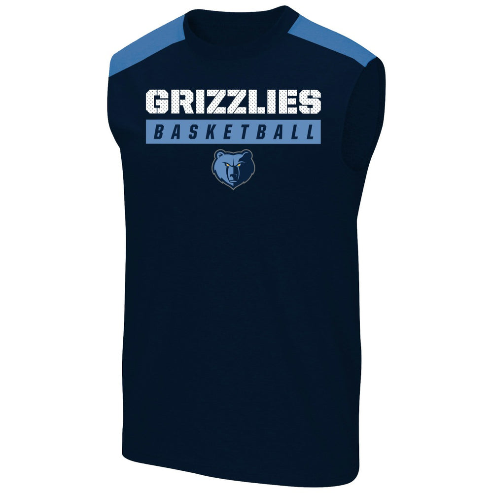 Ja Morant Memphis Grizzlies Profile Big & Tall Player Muscle Tank Navy - NBA