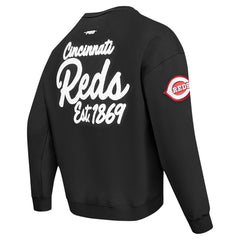 Cincinnati Reds Pro Standard Paint The City Dropped Shoulder Pullover Sweatshirt - MLB